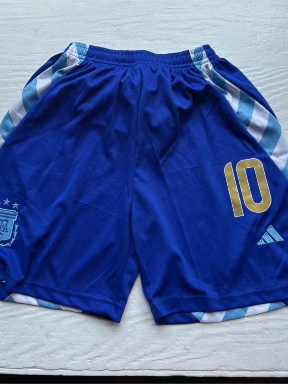 Adidas Argentina 2024 Away shorts Messi